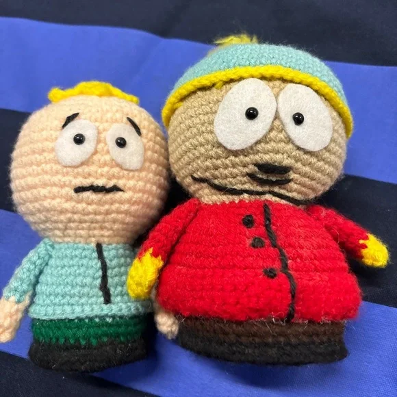 Crocheted Eric Cartman and Butters Figure South Park - Picture 3 of 7